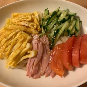 中華風冷しうどん